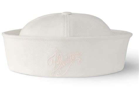 louis vuitton sailor hat|white louis vuitton hat.